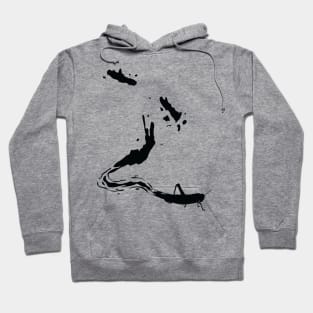 Drowned Grasshopper in Paint [Roufxis -TP] Hoodie